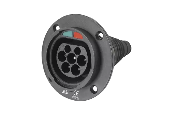TYPE 2 AC VEHICLE INLET (AC Input: 16A/20A/32A)
